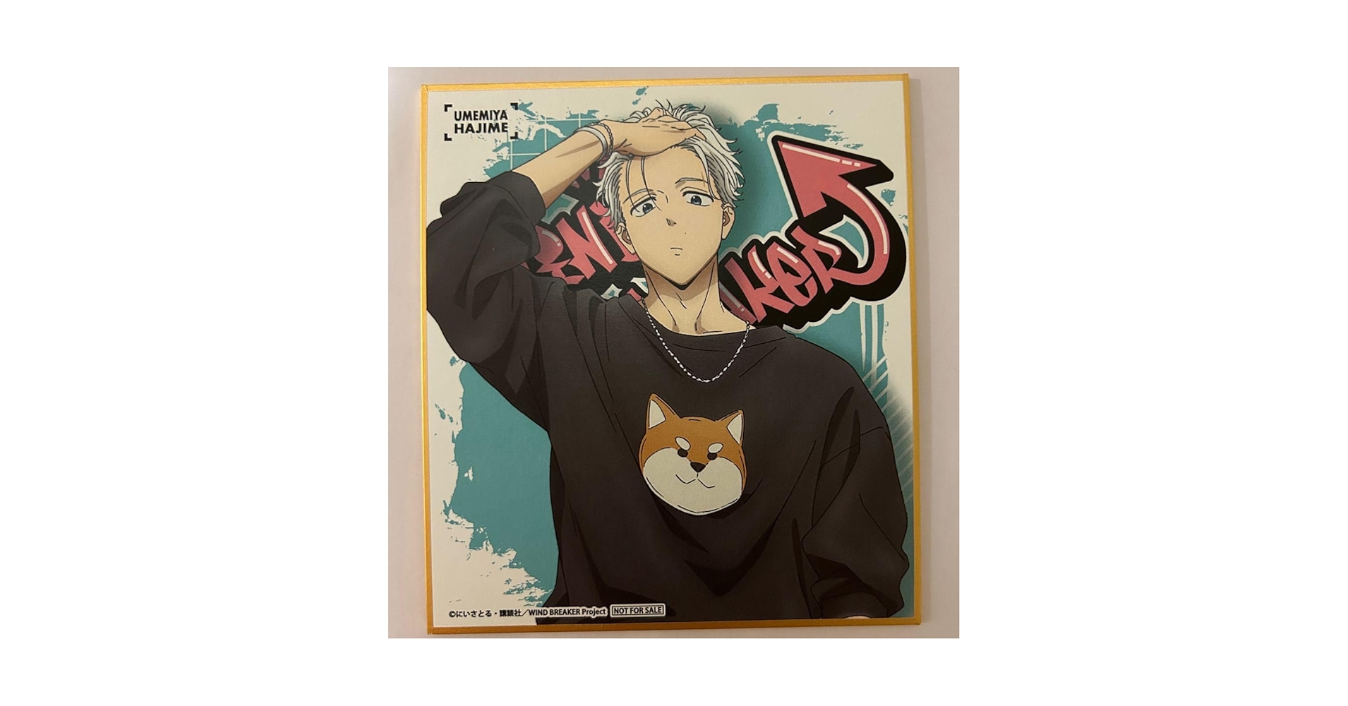 Amazon.co.jp: WIND BREAKER ストリートver DISP 特典 色紙 梅宮